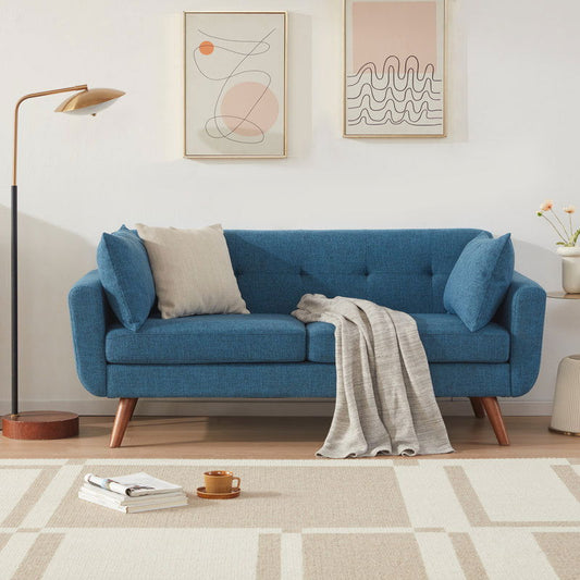 67" Square Arm Loveseat - Quality, Style, and Functionality for Your Home - Just Home Furniture™