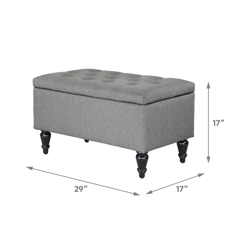Balcom Upholstered Flip Top Storage Bench - Quality, Style, and Functionality for Your Home - Just Home Furniture™