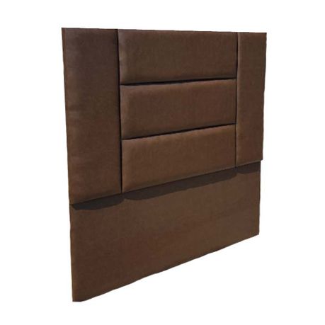 Eduardo Brown Leather Headboard - Quality, Style, and Functionality for Your Home - Just Home Furniture™