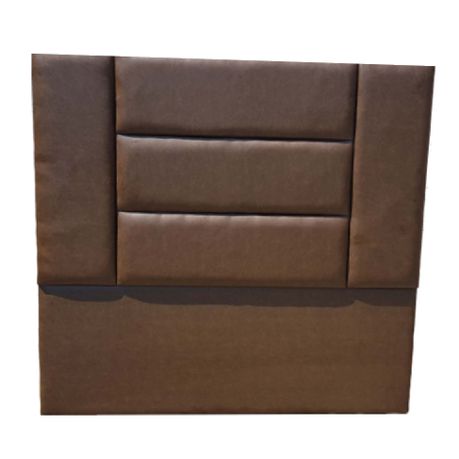 Eduardo Brown Leather Headboard - Quality, Style, and Functionality for Your Home - Just Home Furniture™