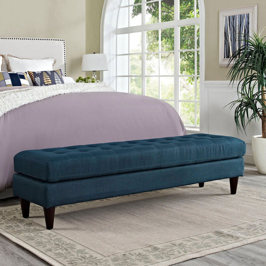 Empress Large Bench in Azure - Quality, Style, and Functionality for Your Home - Just Home Furniture™