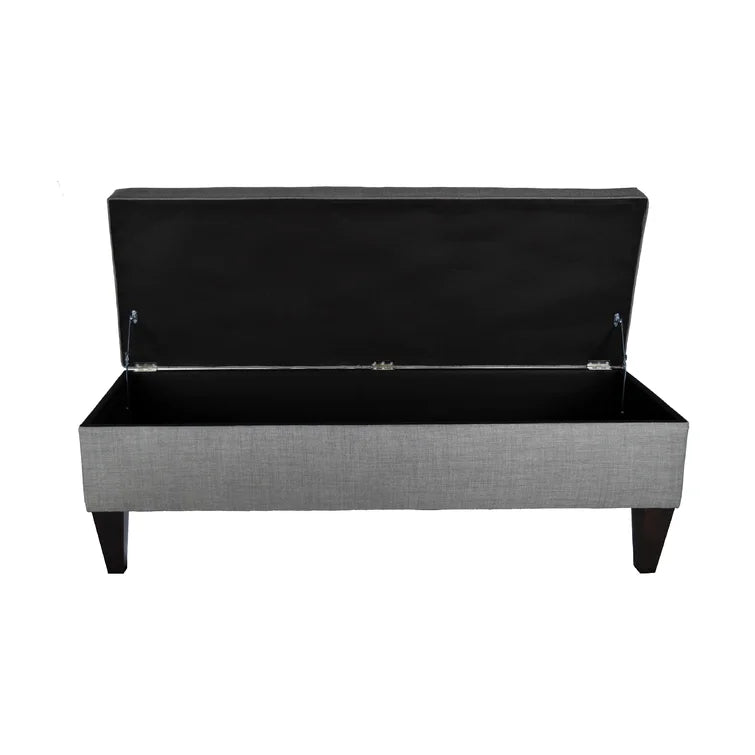 Gaither 100% Polyester Upholstered Storage Bench - Quality, Style, and Functionality for Your Home - Just Home Furniture™