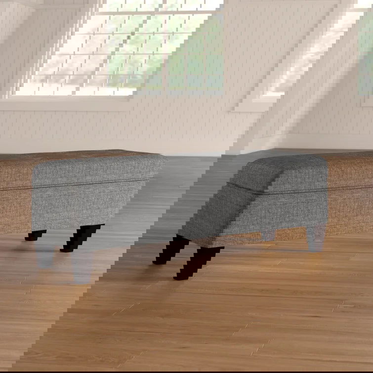Gaither 100% Polyester Upholstered Storage Bench - Quality, Style, and Functionality for Your Home - Just Home Furniture™