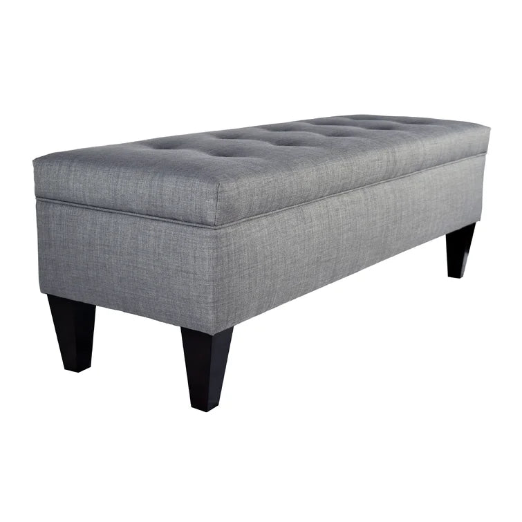Gaither 100% Polyester Upholstered Storage Bench - Quality, Style, and Functionality for Your Home - Just Home Furniture™