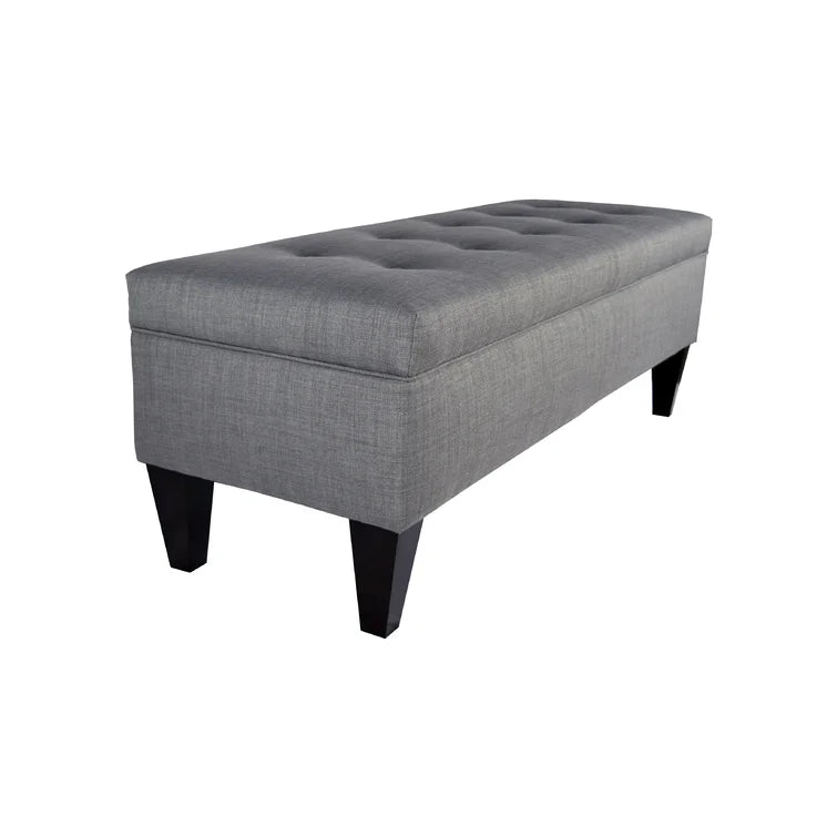 Gaither 100% Polyester Upholstered Storage Bench - Quality, Style, and Functionality for Your Home - Just Home Furniture™