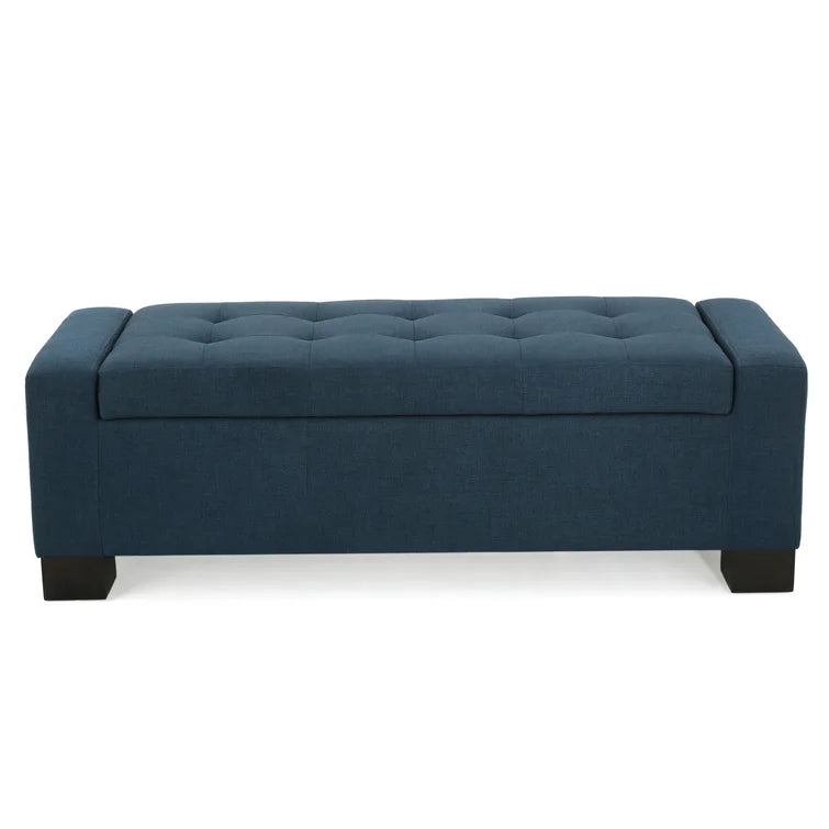 Gianluca Upholstered Storage Ottoman - Quality, Style, and Functionality for Your Home - Just Home Furniture™