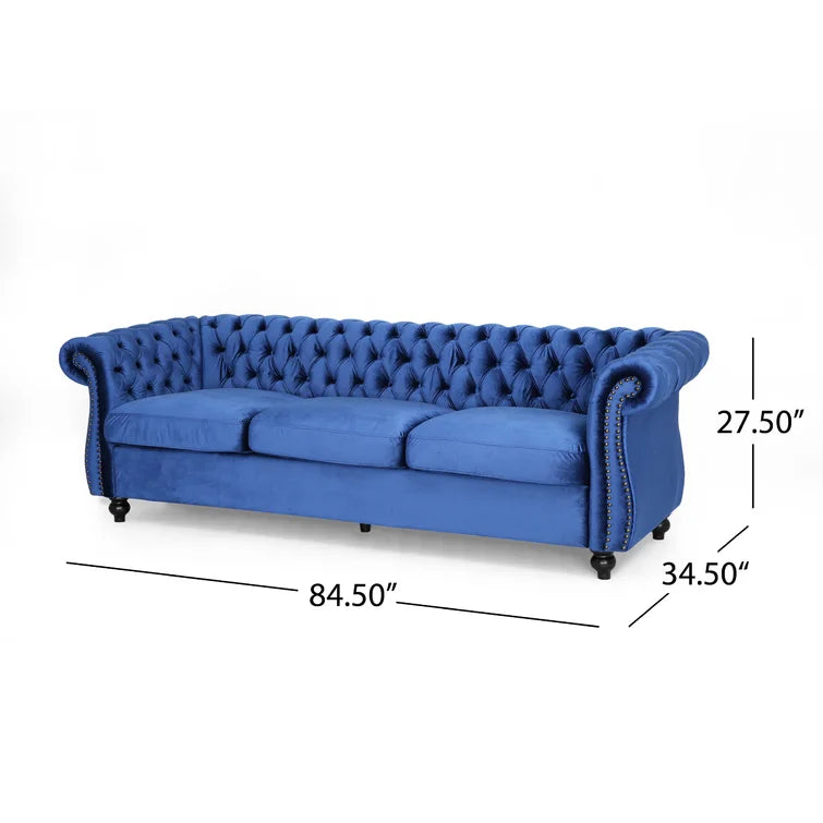 Glidden 84.5'' Upholstered Sofa - Quality, Style, and Functionality for Your Home - Just Home Furniture™