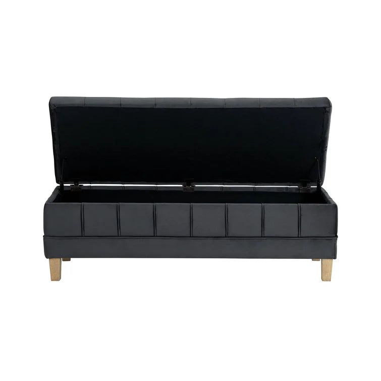 Gloria Upholstered Storage Ottoman - Quality, Style, and Functionality for Your Home - Just Home Furniture™