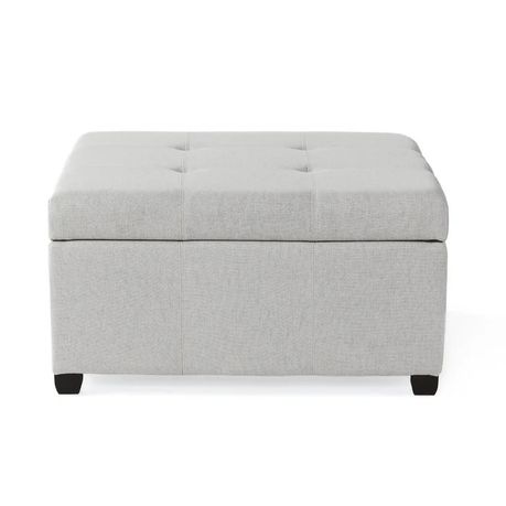 Jamil Upholstered Storage Ottoman - Quality, Style, and Functionality for Your Home - Just Home Furniture™