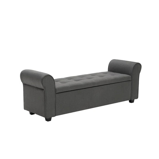 Landaverde Fabric Upholstered Storage Bench - Quality, Style, and Functionality for Your Home - Just Home Furniture™