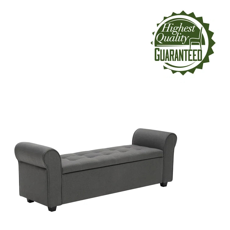 Landaverde Fabric Upholstered Storage Bench - Quality, Style, and Functionality for Your Home - Just Home Furniture™