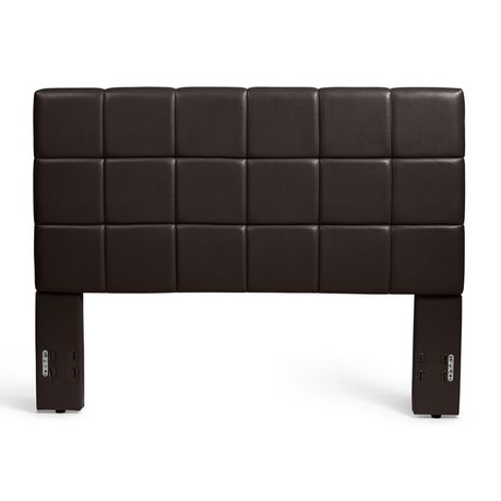 Middlebrook Brown Leather Upholstered Headboard - Quality, Style, and Functionality for Your Home - Just Home Furniture™