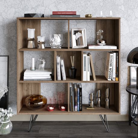 Mistico Bookcase - Quality, Style, and Functionality for Your Home - Just Home Furniture™