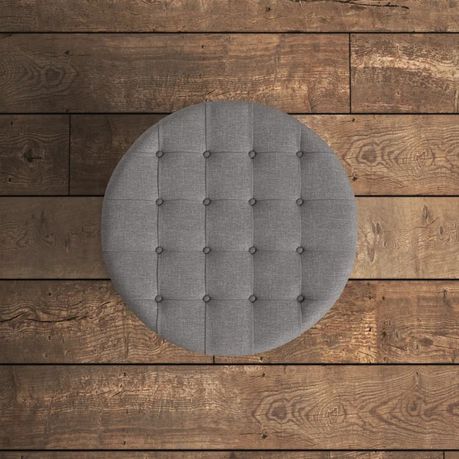 Parker Upholstered Round Storage Ottoman - Quality, Style, and Functionality for Your Home - Just Home Furniture™