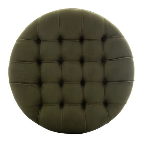 Parker Upholstered Round Storage Ottoman - Quality, Style, and Functionality for Your Home - Just Home Furniture™
