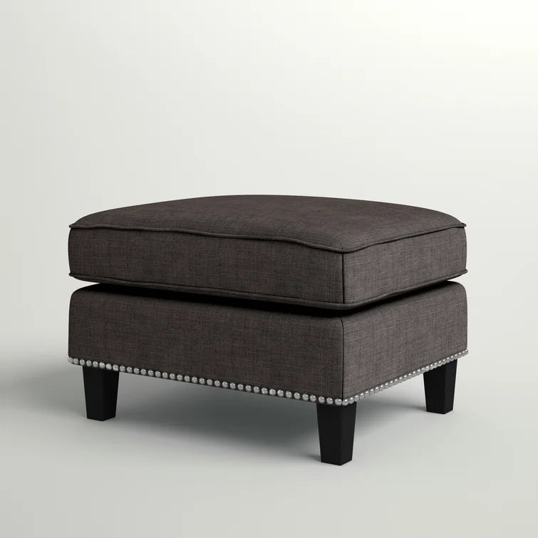 Rotterdam Upholstered Ottoman - Quality, Style, and Functionality for Your Home - Just Home Furniture™