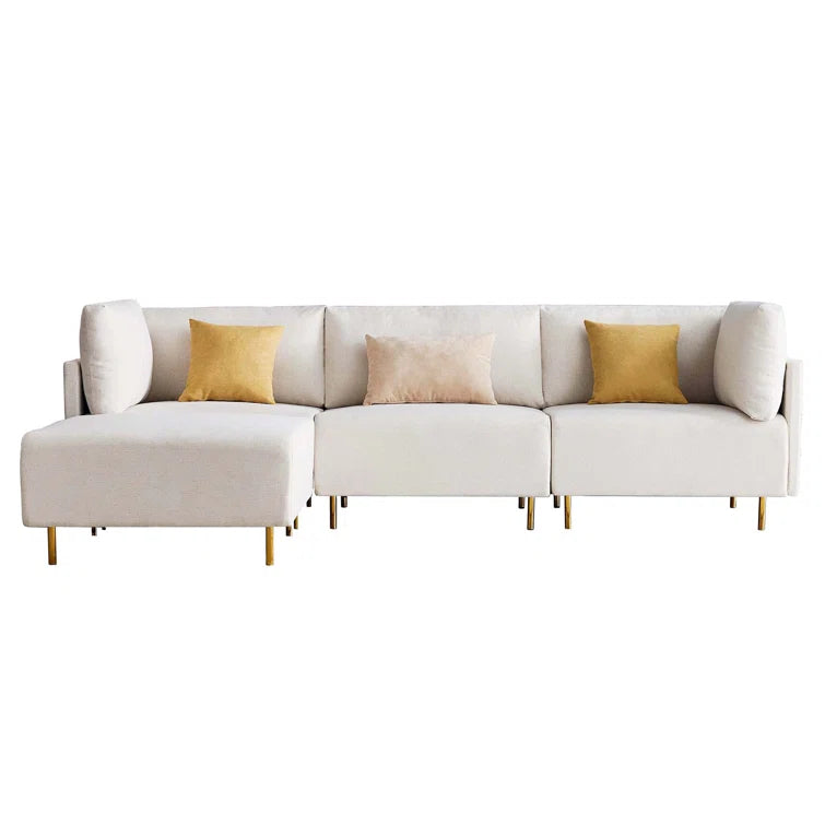 Roua 4 - Piece Upholstered Sectional - Quality, Style, and Functionality for Your Home - Just Home Furniture™