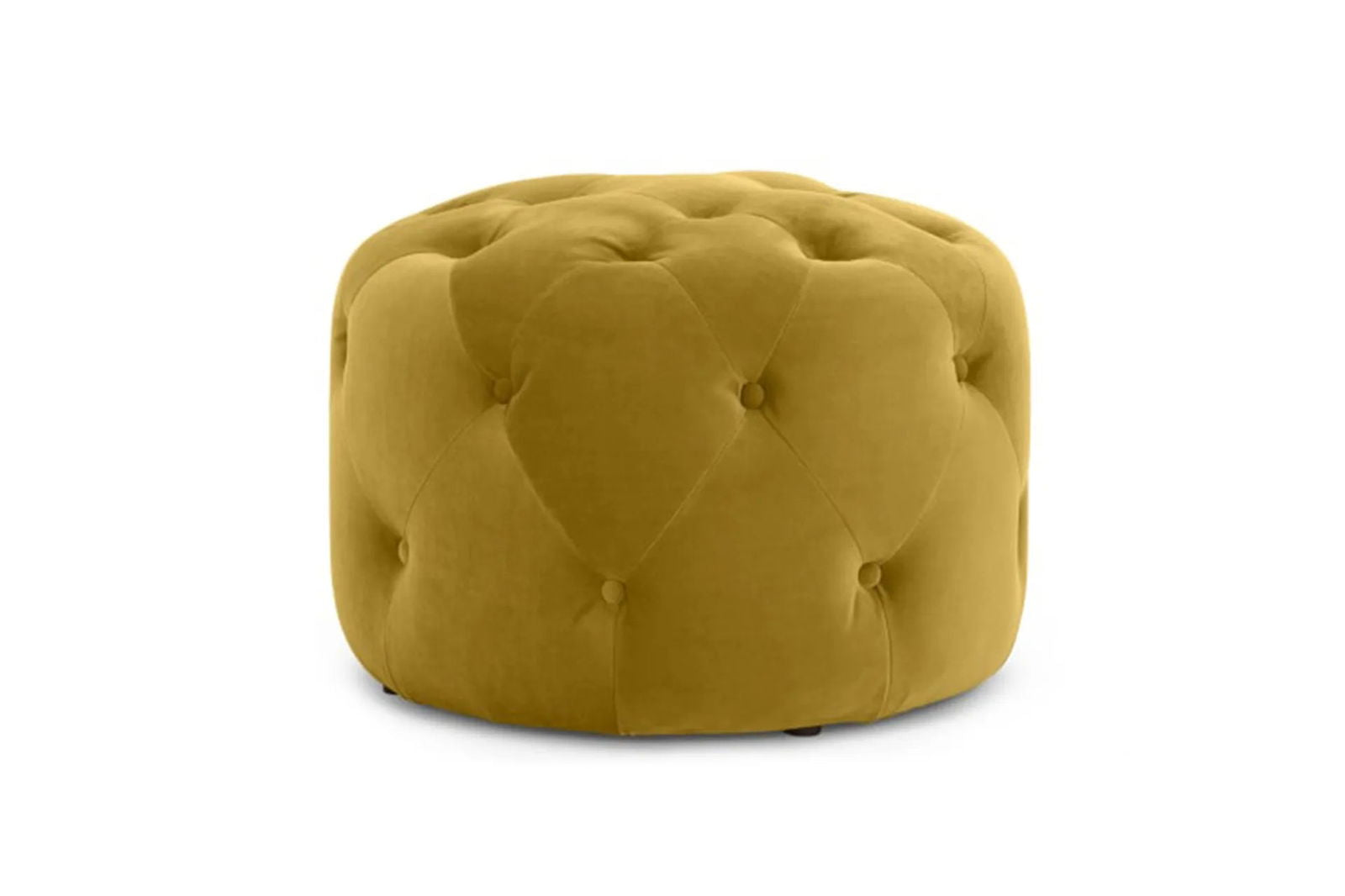 Veronica Ottoman - Yellow - Quality, Style, and Functionality for Your Home - Just Home Furniture™