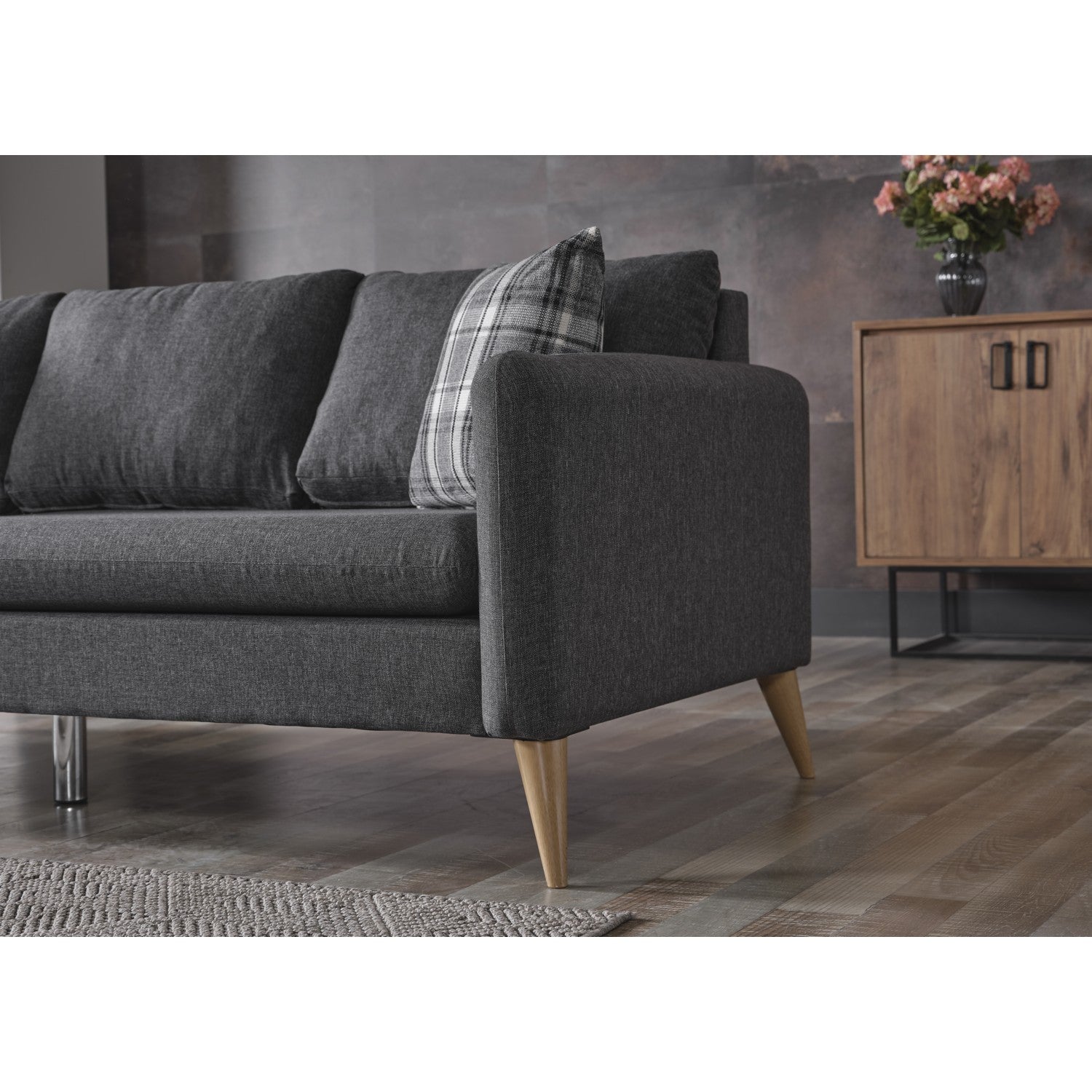 Violet Reversible Corner Sofa Set - Quality, Style, and Functionality for Your Home - Just Home Furniture™