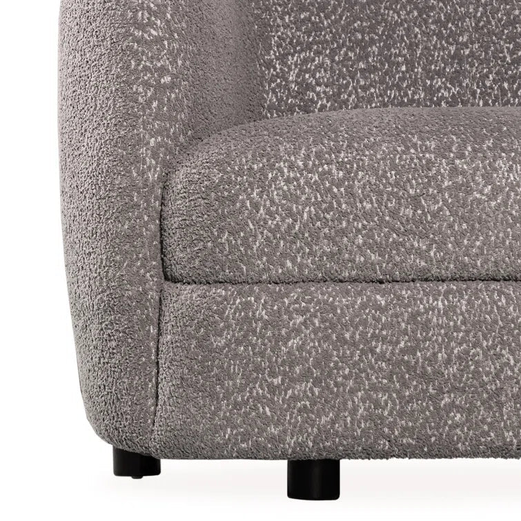 63'' Tuxedo Arm Curved CAL117 Compliant Loveseat - Quality, Style, and Functionality for Your Home - Just Home Furniture™