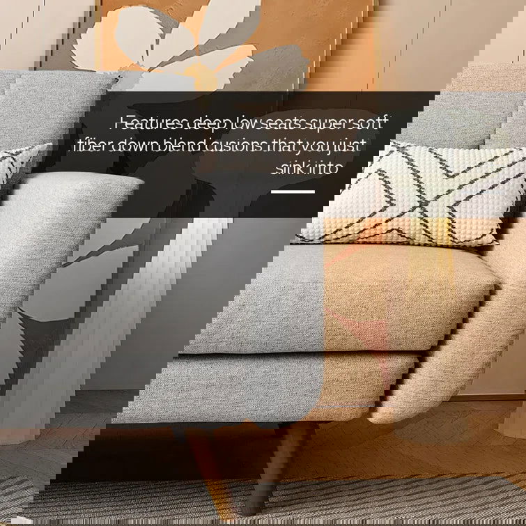 65'' Upholstered Loveseat - Quality, Style, and Functionality for Your Home - Just Home Furniture™