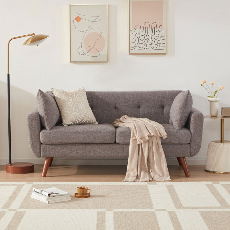 67" Square Arm Loveseat - Quality, Style, and Functionality for Your Home - Just Home Furniture™