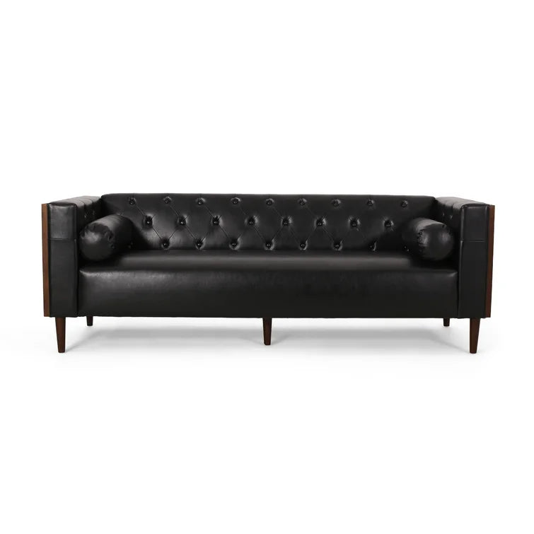 90'' Vegan Leather Sofa - Quality, Style, and Functionality for Your Home - Just Home Furniture™