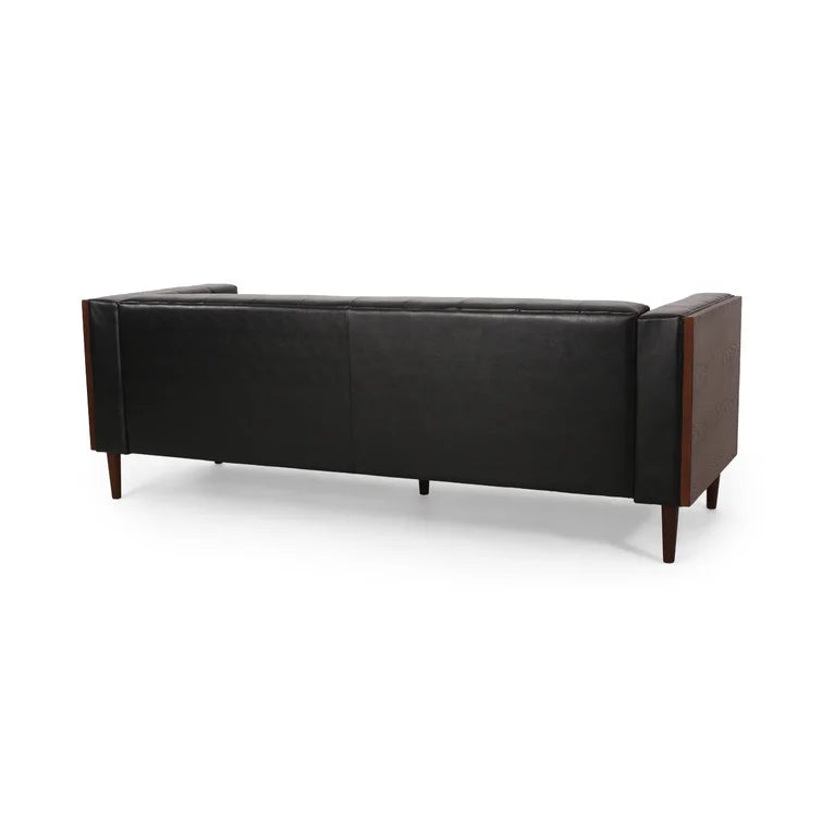 90'' Vegan Leather Sofa - Quality, Style, and Functionality for Your Home - Just Home Furniture™