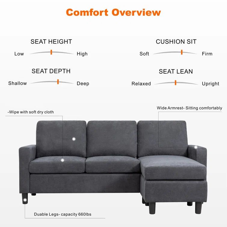 Aadvik Corner Sofa - Quality, Style, and Functionality for Your Home - Just Home Furniture™