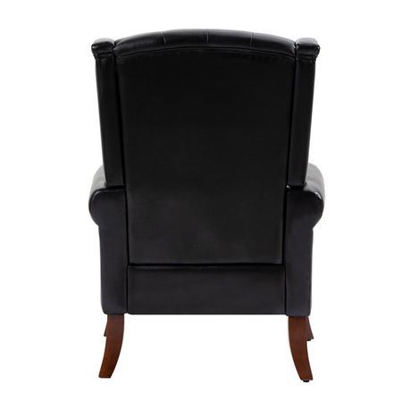 Abdul-Ahad Royal Vegan Leather Wingback Chair - Quality, Style, and Functionality for Your Home - Just Home Furniture™
