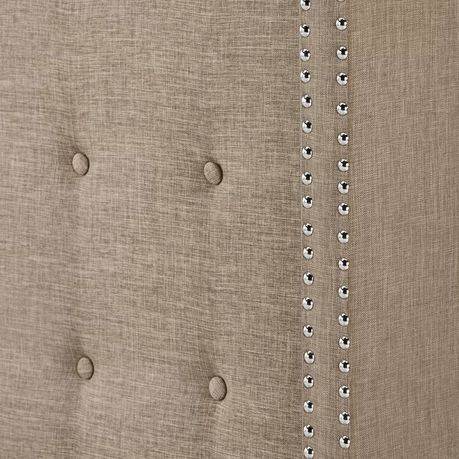 Achenbach Upholstered Headboard in Cream Beige - Quality, Style, and Functionality for Your Home - Just Home Furniture™