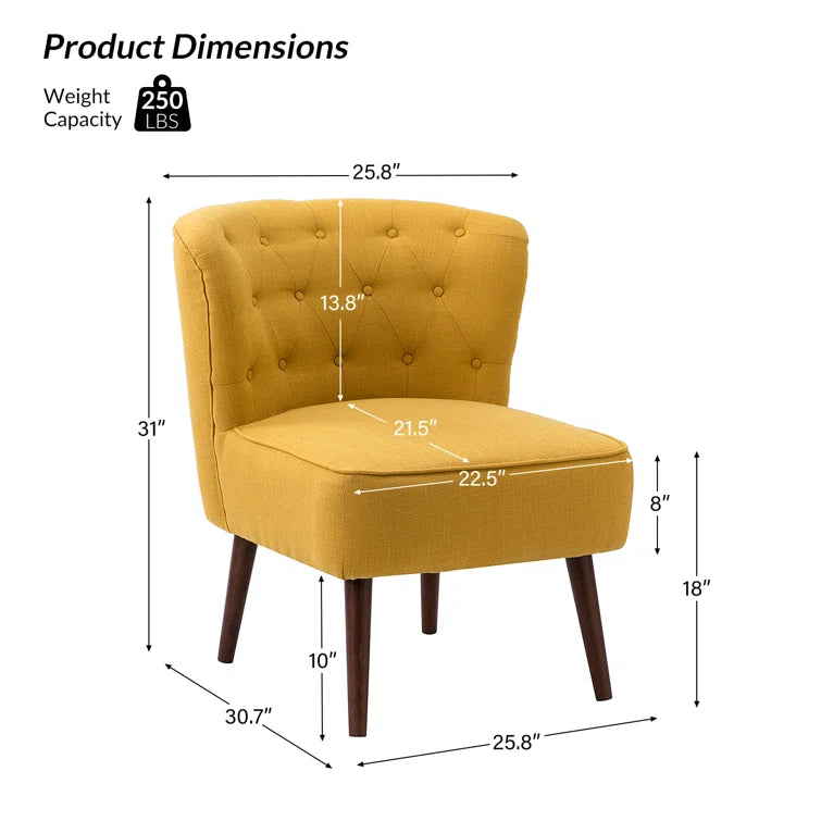Afzal Modern Side Chair - Quality, Style, and Functionality for Your Home - Just Home Furniture™