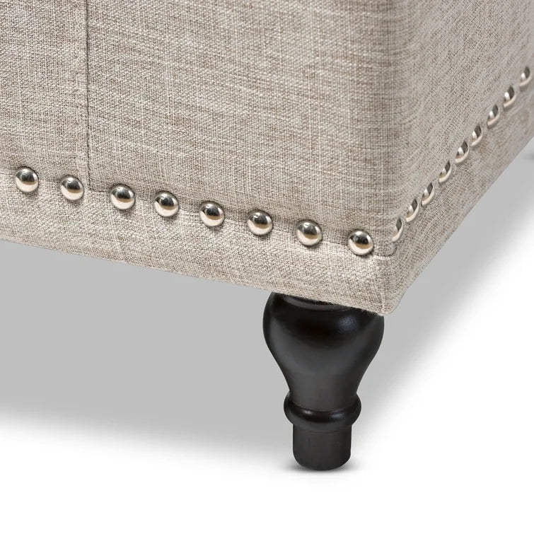 Ahrens Polyester Blend Upholstered Storage Bench - Quality, Style, and Functionality for Your Home - Just Home Furniture™