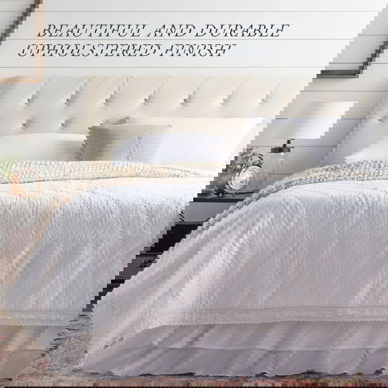 Aijha Upholstered Headboard - Quality, Style, and Functionality for Your Home - Just Home Furniture™