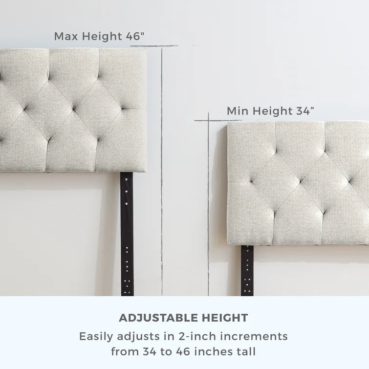 Aijha Upholstered Headboard - Quality, Style, and Functionality for Your Home - Just Home Furniture™