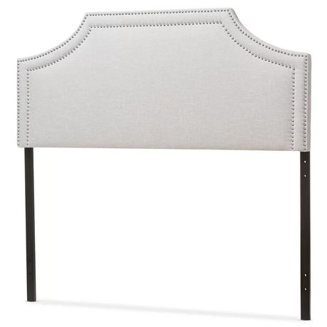 Albee Edenbrook Upholstered Headboard in Light Grey Beige - Quality, Style, and Functionality for Your Home - Just Home Furniture™