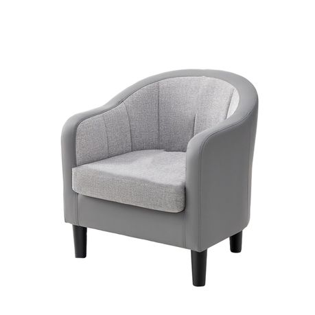 Alina 26.4" Wide Vegan Leather Armchair - Quality, Style, and Functionality for Your Home - Just Home Furniture™