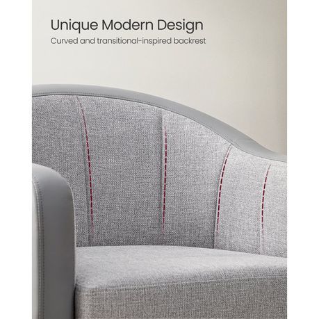 Alina 26.4" Wide Vegan Leather Armchair - Quality, Style, and Functionality for Your Home - Just Home Furniture™