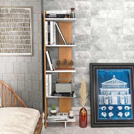 Alis Manufactured Wood Bookcase - Quality, Style, and Functionality for Your Home - Just Home Furniture™