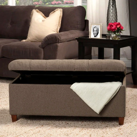 Allessandra Flip Top Storage Bench - Quality, Style, and Functionality for Your Home - Just Home Furniture™