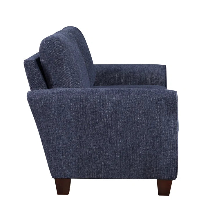 Alzenia 60” Flare Arm Love Seat with Reversible Cushions - Quality, Style, and Functionality for Your Home - Just Home Furniture™