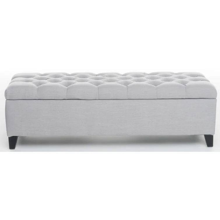 Amalfi Upholstered Flip Top Storage Bench - Quality, Style, and Functionality for Your Home - Just Home Furniture™