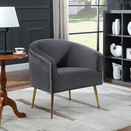 Amanda-Armed Contour Upholstered Barrel Chair - Quality, Style, and Functionality for Your Home - Just Home Furniture™