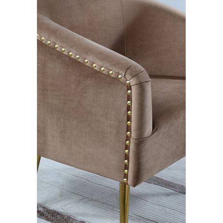Amanda-Armed Contour Upholstered Barrel Chair - Quality, Style, and Functionality for Your Home - Just Home Furniture™