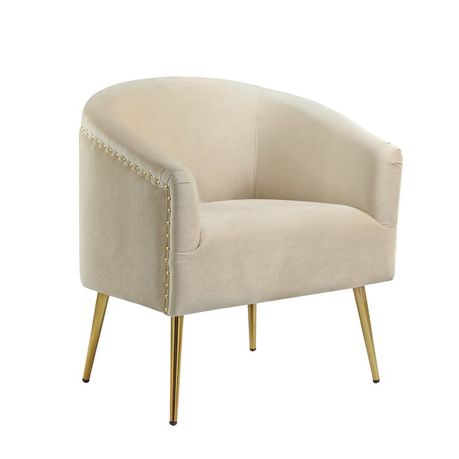 Amanda-Armed Contour Upholstered Barrel Chair - Quality, Style, and Functionality for Your Home - Just Home Furniture™