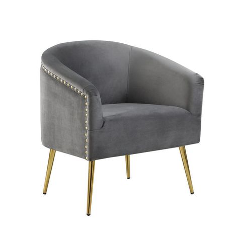 Amanda-Armed Contour Upholstered Barrel Chair - Quality, Style, and Functionality for Your Home - Just Home Furniture™