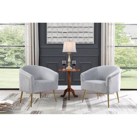 Amanda-Armed Contour Upholstered Barrel Chair - Quality, Style, and Functionality for Your Home - Just Home Furniture™