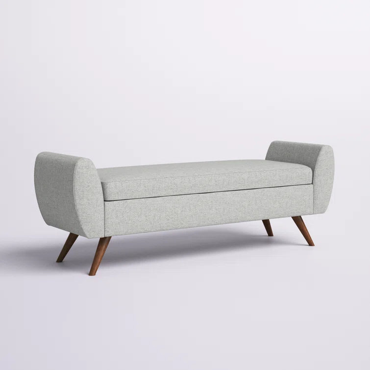 Amsi Upholstered Flip Top Storage Bench - Quality, Style, and Functionality for Your Home - Just Home Furniture™