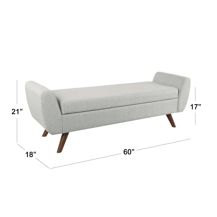 Amsi Upholstered Flip Top Storage Bench - Quality, Style, and Functionality for Your Home - Just Home Furniture™