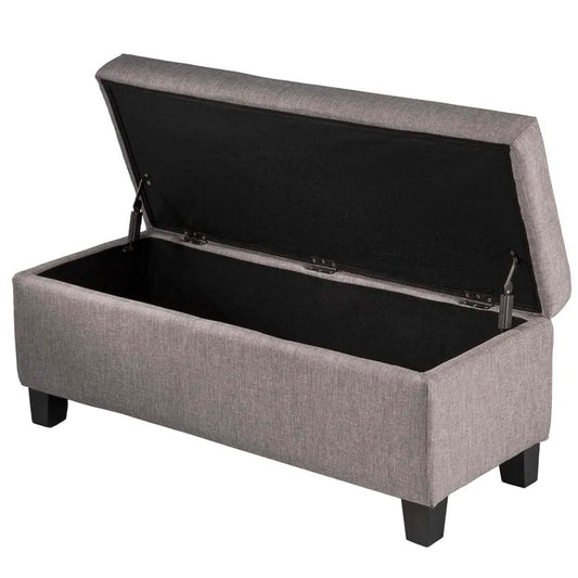 Anaias Upholstered Flip Top Storage Bench - Quality, Style, and Functionality for Your Home - Just Home Furniture™